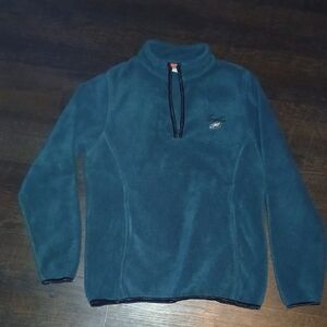 NFL Men's Dark Teal Zip-Up Sweater